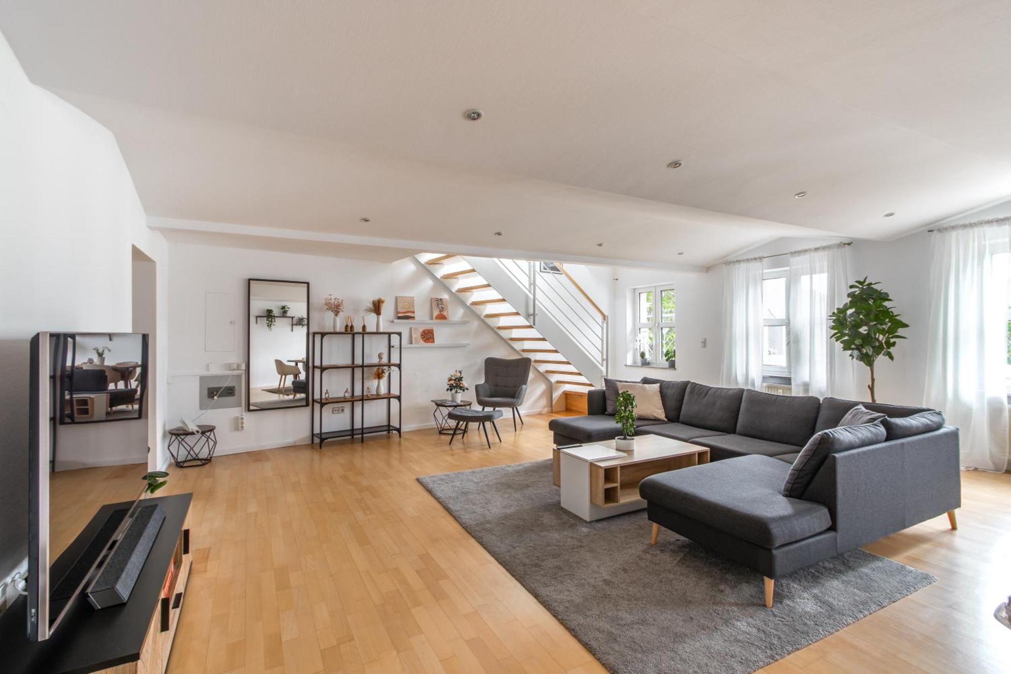 Penthouse-Maisonette - City Center, Highspeed Internet, Garage Вормс Екстер'єр фото