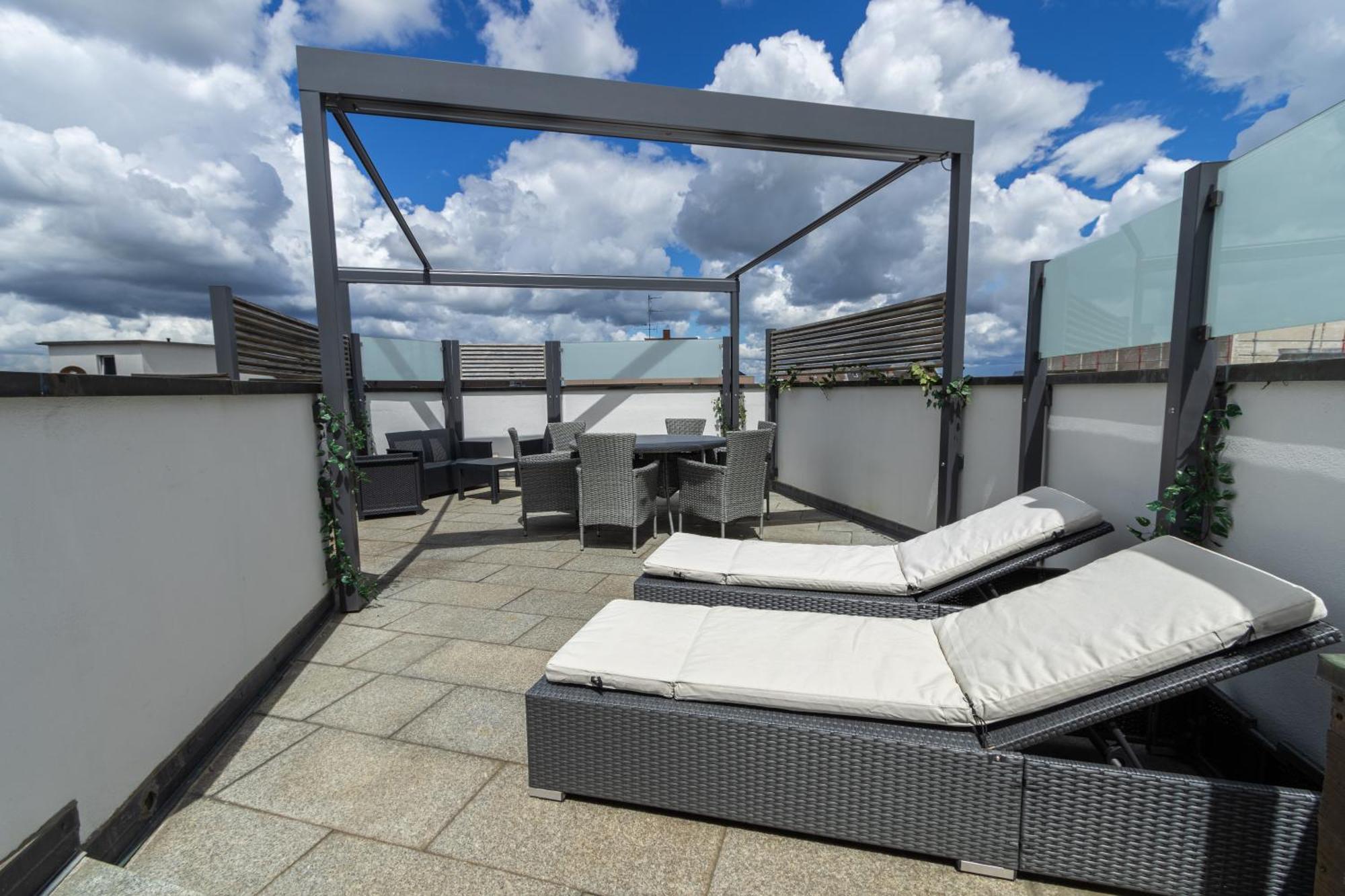 Penthouse-Maisonette - City Center, Highspeed Internet, Garage Вормс Екстер'єр фото